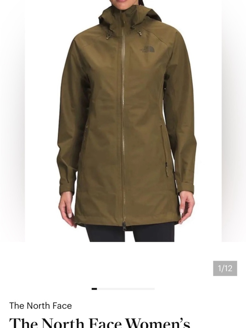 iSO in search of The North Face Women's Olive futurelight Rain Coat Not for sale